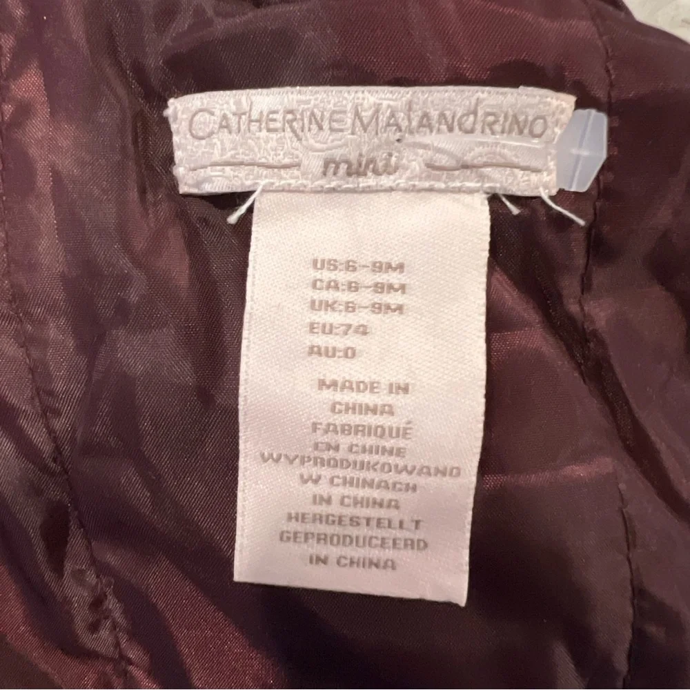 Catherine Malandrino  Baby Girl Poncho Shawl Coat 6-9M.